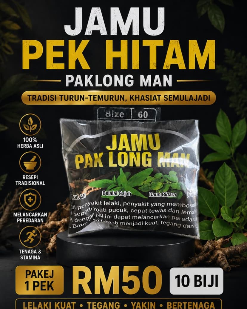 1 Pek Jamu Hitam